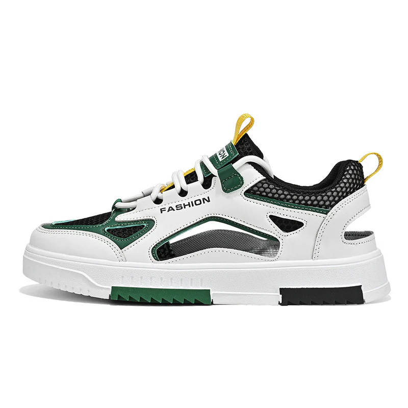 Damen Sportliche Mesh-Sneaker mit dämpfender Sohle und glänzenden Akzenten Heidi Mode - Image 5