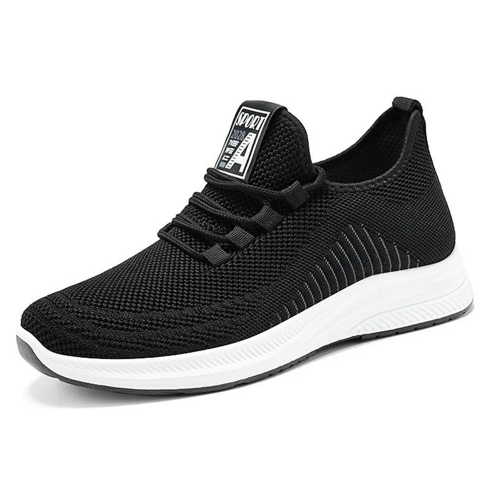 Damen Sportliche Mesh Sneakers mit elastischem Obermaterial und dämpfender Sohle Heidi Mode - Image 3