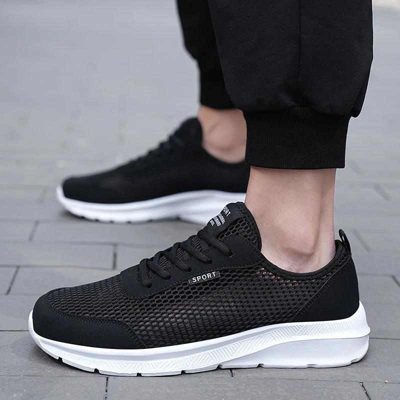 Damen Sportliche Mesh-Sneakers mit flexibler Laufsohle Heidi Mode - Image 3