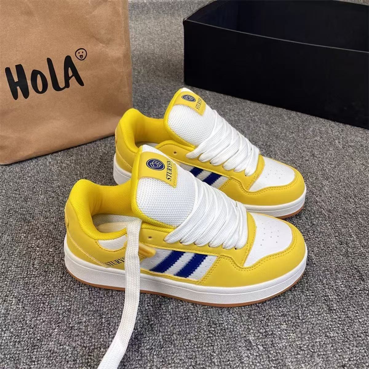 Damen Sportliche Modische Sneakers Heidi Mode