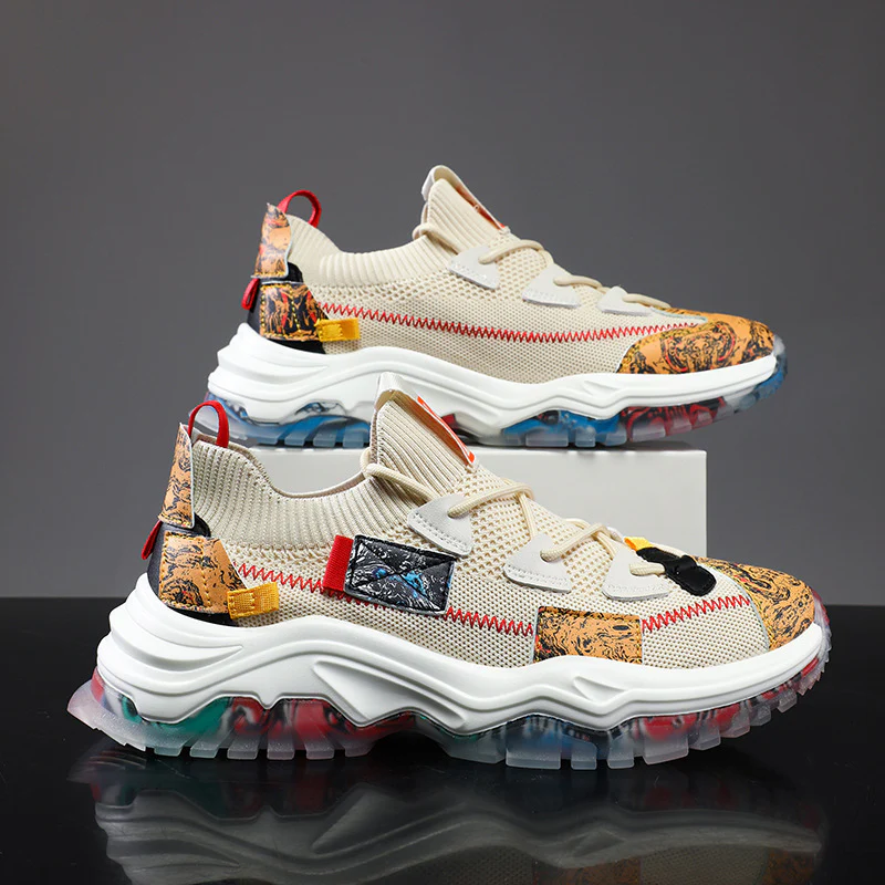 Damen Sportliche Multicolor Sneakers mit innovativer Luftpolster-Technologie Heidi Mode - Image 4