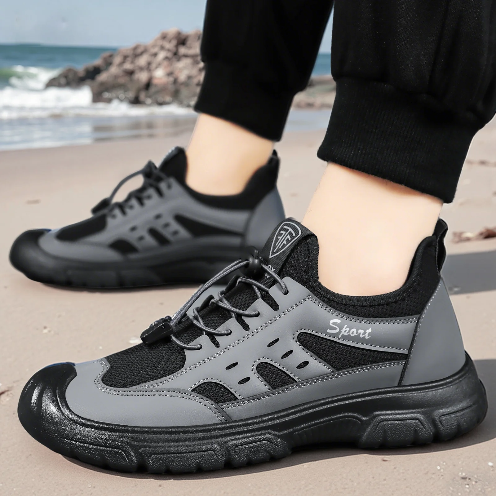 Damen Sportliche Multifunktionsschuhe mit rutschfester Sohle und atmungsaktivem Netzmaterial Heidi Mode - Image 3