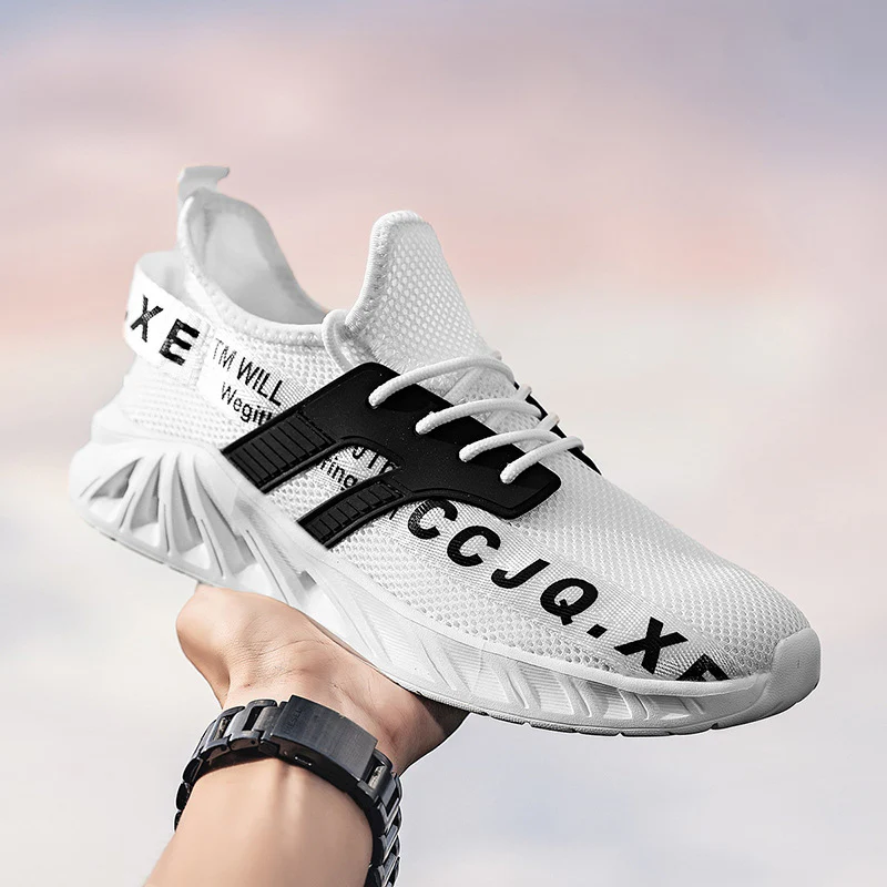 Damen Sportliche Netz-Sneaker mit rutschfester Sohle und atmungsaktivem Obermaterial Heidi Mode