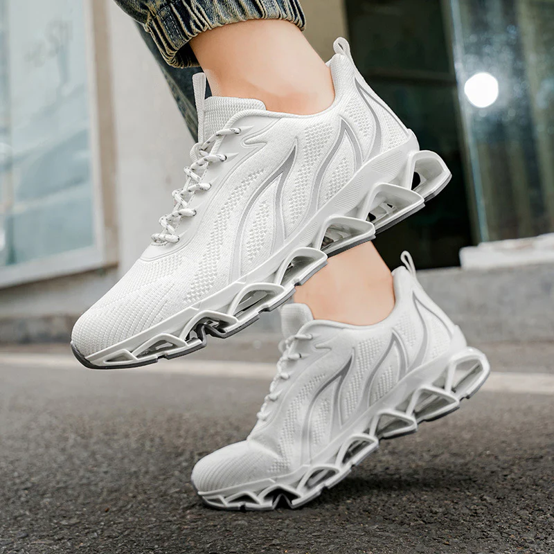 Damen Sportliche Netzwerk-Sneaker mit stoßdämpfender Sohle Heidi Mode - Image 2
