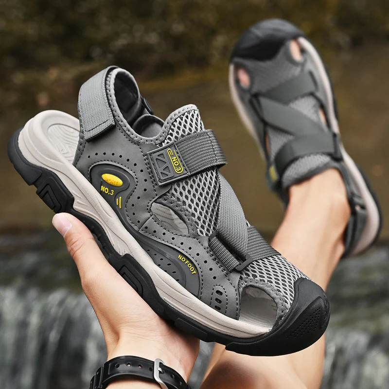 Damen Sportliche Outdoor-Sandalen mit verstellbarem Riemen und rutschfester Sohle Heidi Mode - Image 4