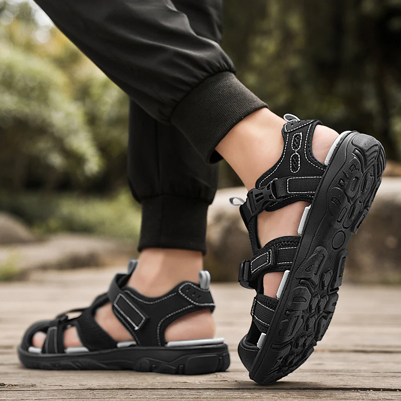 Damen Sportliche Outdoor-Sandalen mit verstellbaren Riemen und strapazierfähiger Sohle Heidi Mode - Image 4