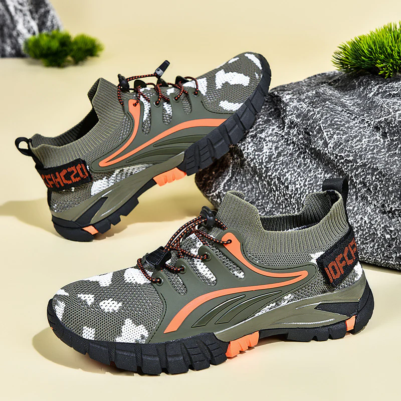 Damen Sportliche Outdoor-Sneaker mit atmungsaktivem Mesh-Obermaterial und rutschfester Sohle Heidi Mode - Image 2
