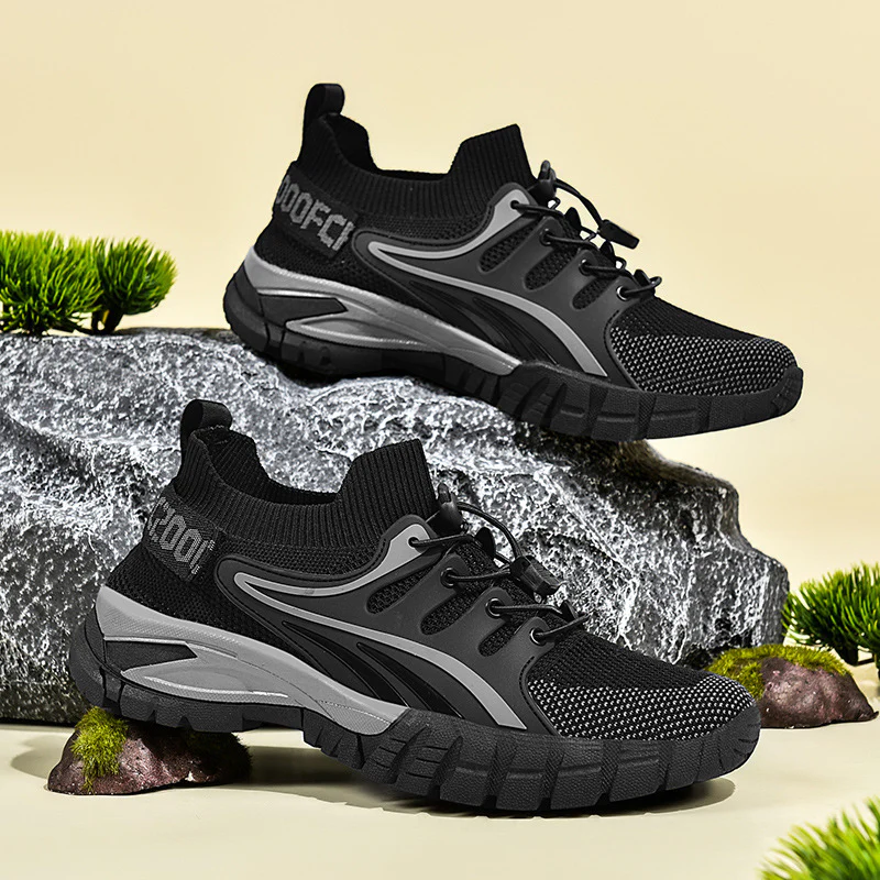 Damen Sportliche Outdoor-Sneaker mit atmungsaktivem Mesh-Obermaterial und rutschfester Sohle Heidi Mode - Image 3