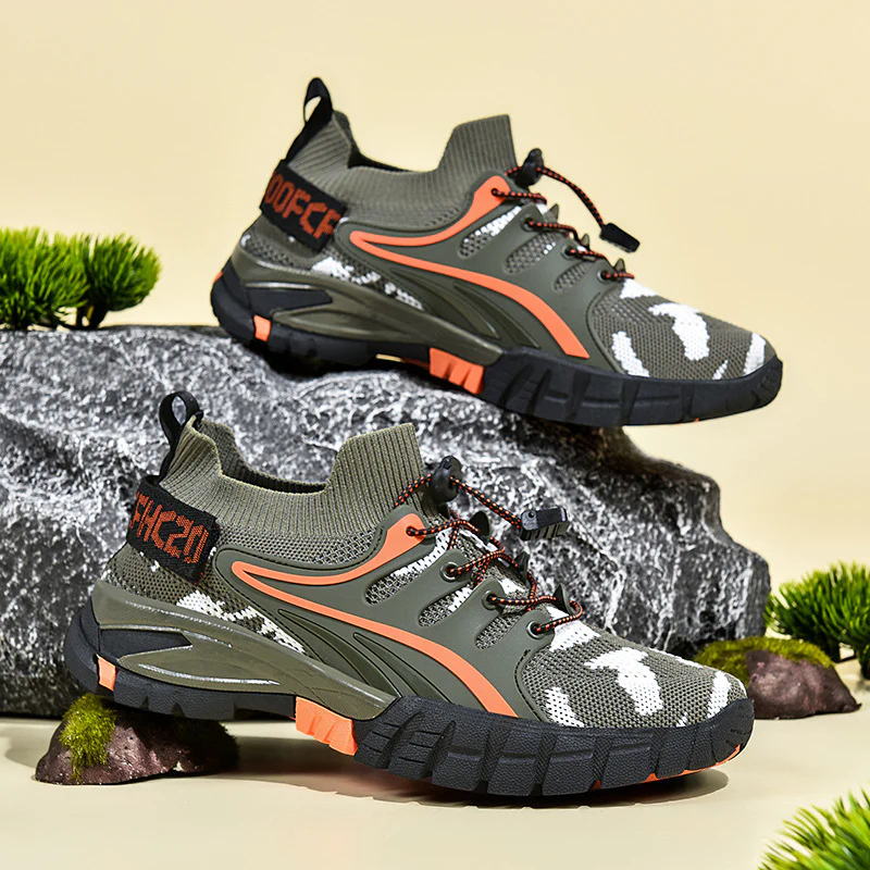 Damen Sportliche Outdoor-Sneaker mit atmungsaktivem Mesh-Obermaterial und rutschfester Sohle Heidi Mode - Image 4