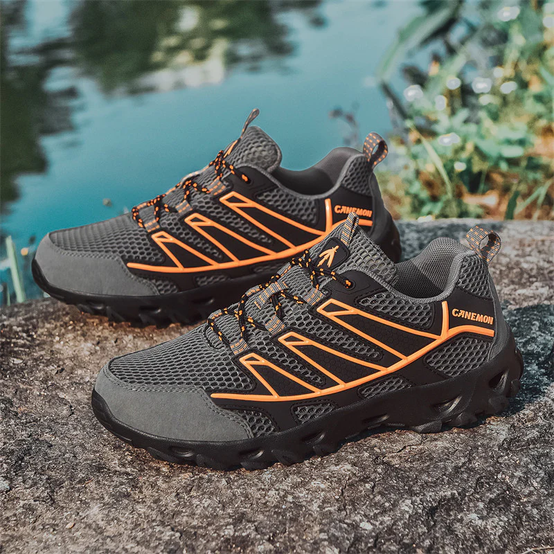 Damen Sportliche Outdoor-Sneaker mit atmungsaktiver Mesh-Oberfläche und rutschfester Sohle Heidi Mode - Image 3