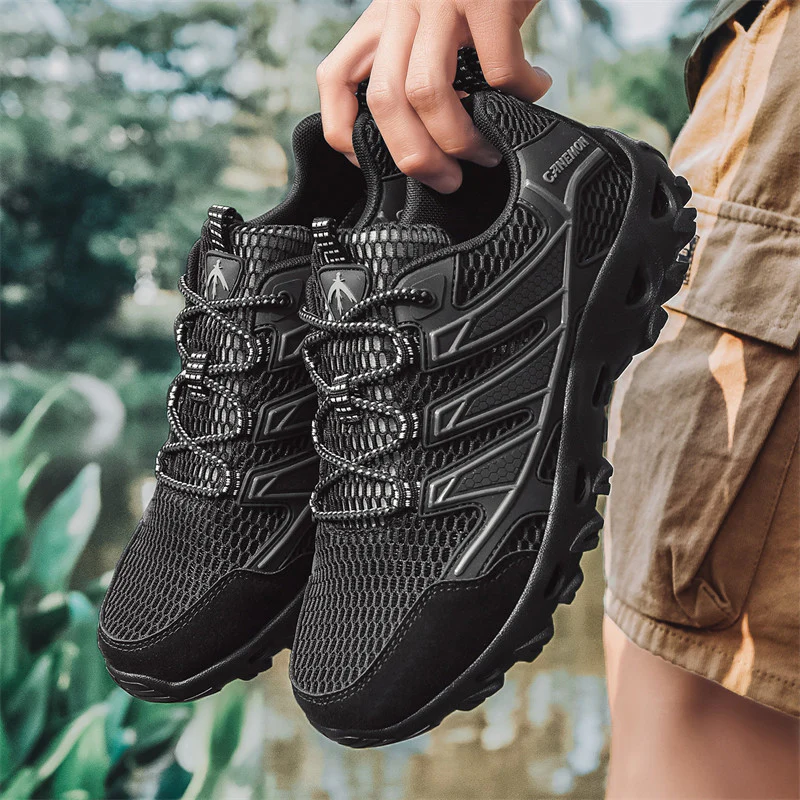 Damen Sportliche Outdoor-Sneaker mit atmungsaktiver Mesh-Oberfläche und rutschfester Sohle Heidi Mode - Image 7