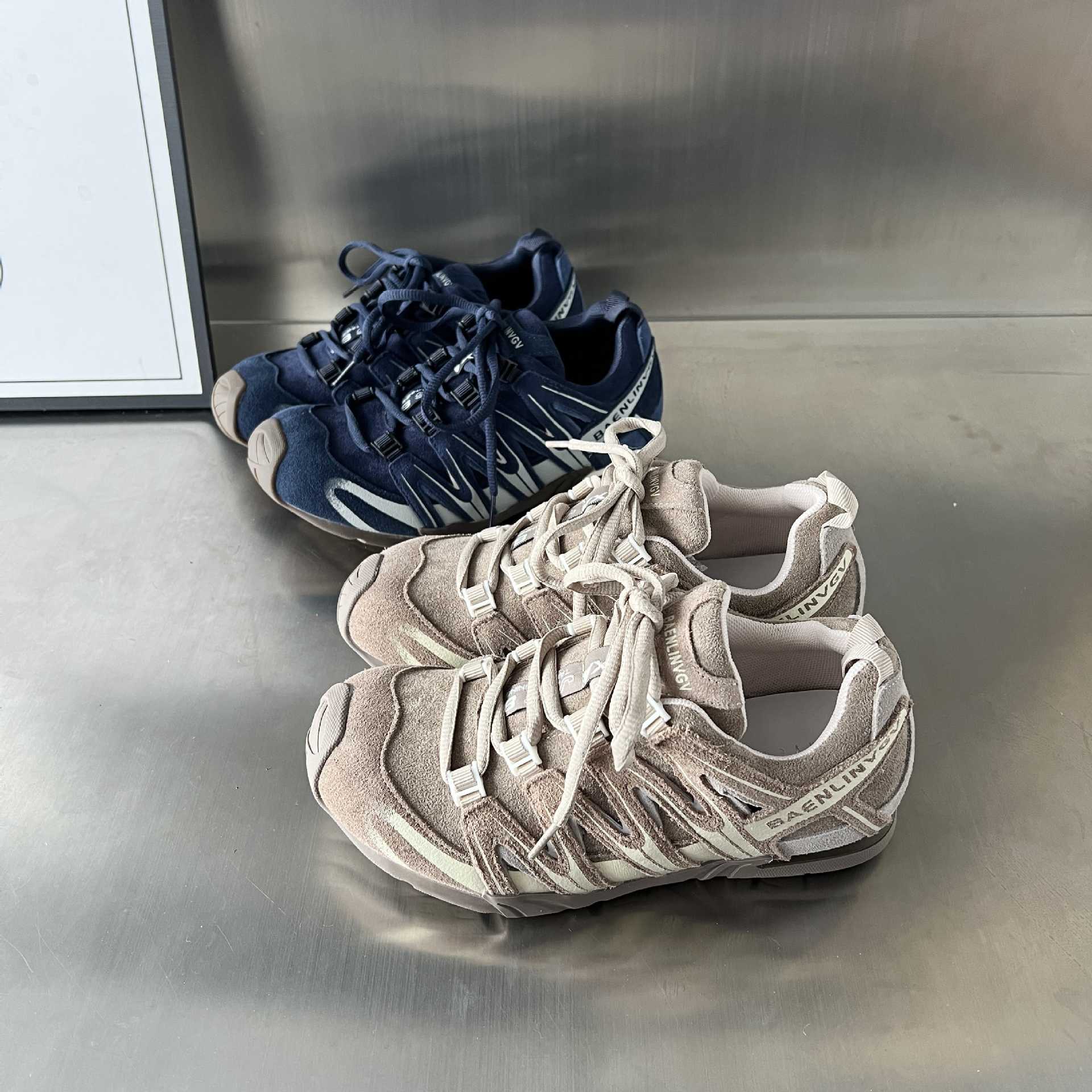 Damen Sportliche Outdoor-Sneaker mit atmungsaktiver Obermaterialstruktur und rutschfester Sohle Heidi Mode - Image 3