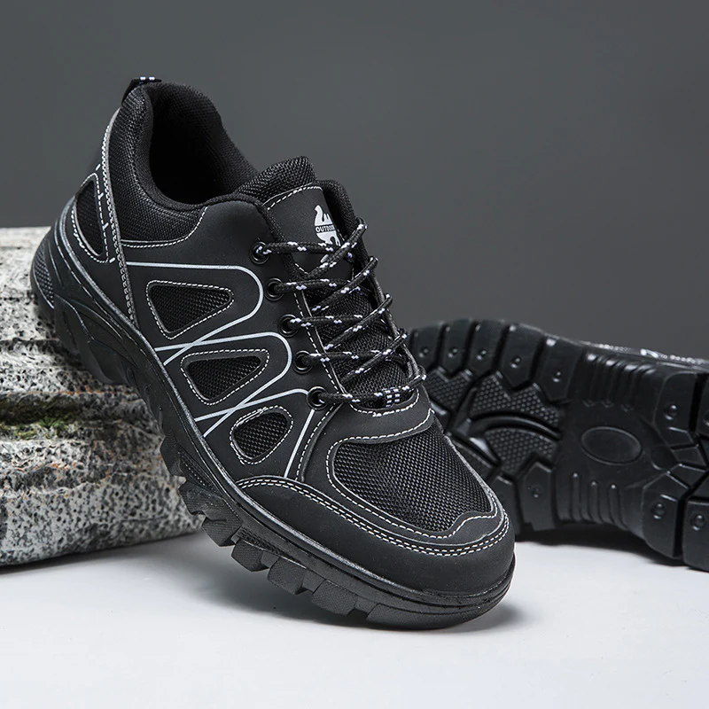 Damen Sportliche Outdoor-Sneaker mit rutschfester Sohle und atmungsaktivem Obermaterial Heidi Mode