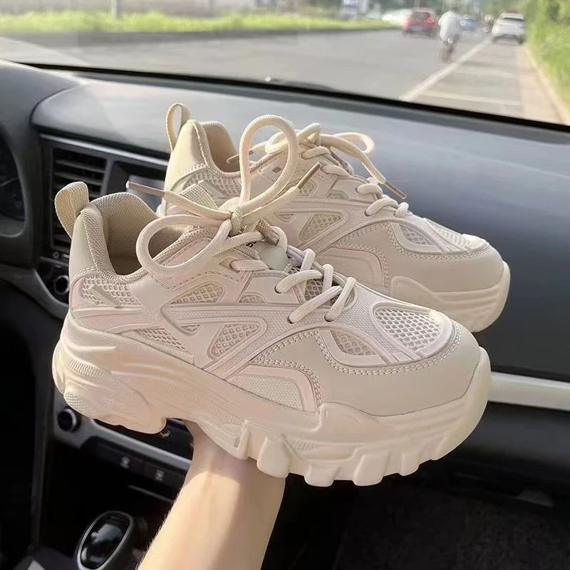 Damen Sportliche Outdoor-Sneaker mit rutschfester Sohle und atmungsaktivem Obermaterial Heidi Mode