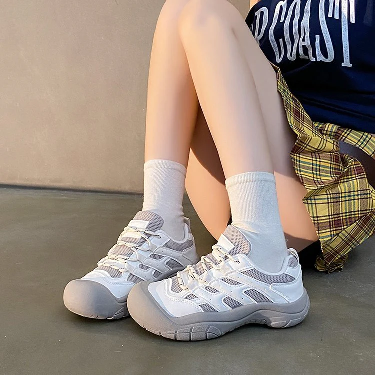 Damen Sportliche Outdoor-Sneakers mit atmungsaktiver Mesh-Oberfläche und rutschfester Sohle Heidi Mode - Image 3