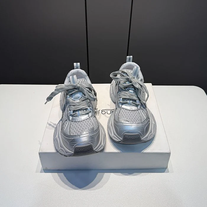 Damen Sportliche Performance-Sneaker mit atmungsaktiver Mesh-Oberfläche und dämpfender Sohle Heidi Mode - Image 3