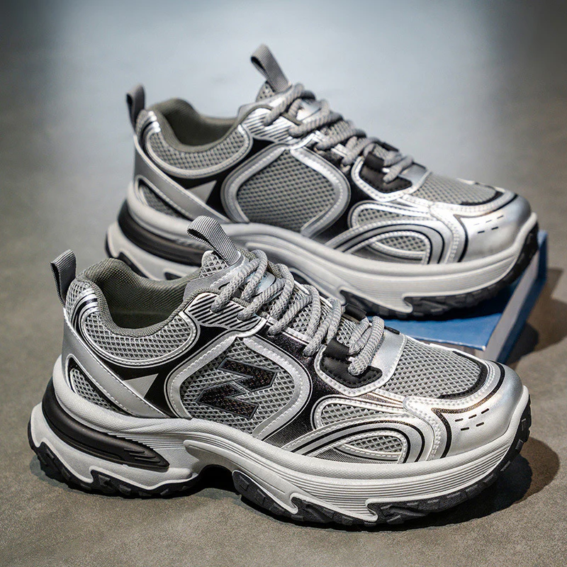 Damen Sportliche Performance Sneakers mit atmungsaktiver Mesh-Oberfläche und stabiler Sohle Heidi Mode - Image 7