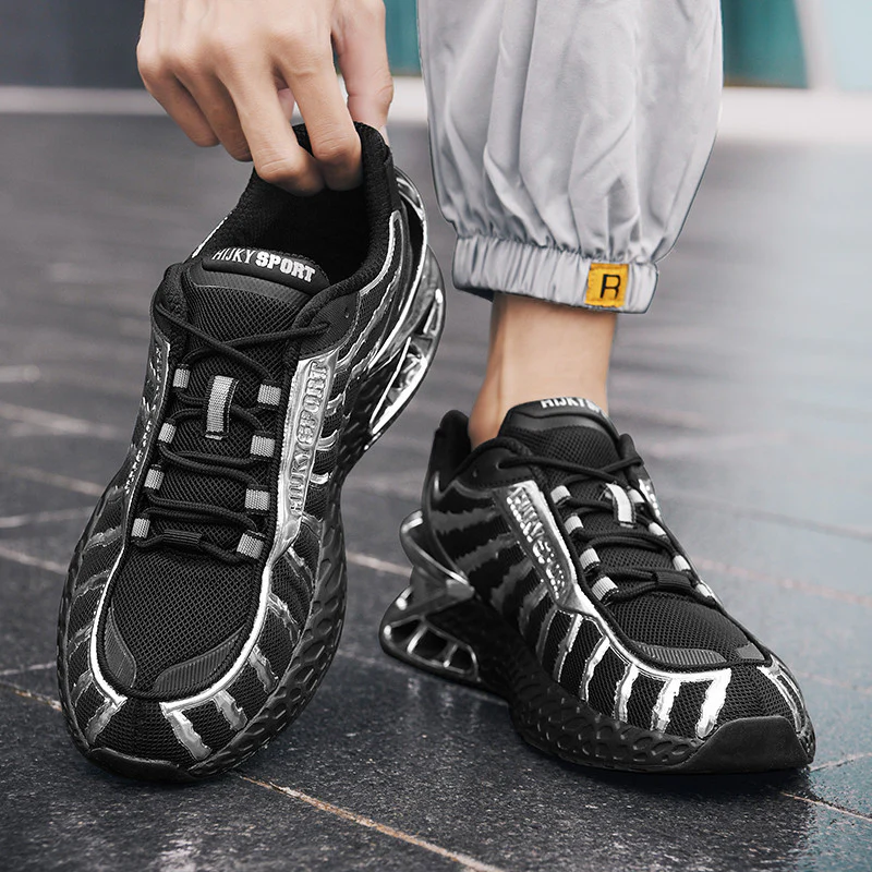 Damen Sportliche Performance Sneakers mit reflektierenden Details Heidi Mode - Image 4