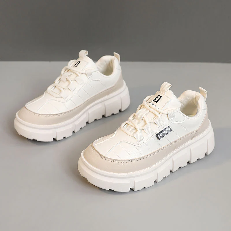 Damen Sportliche Plateau Sneaker Heidi Mode - Image 6
