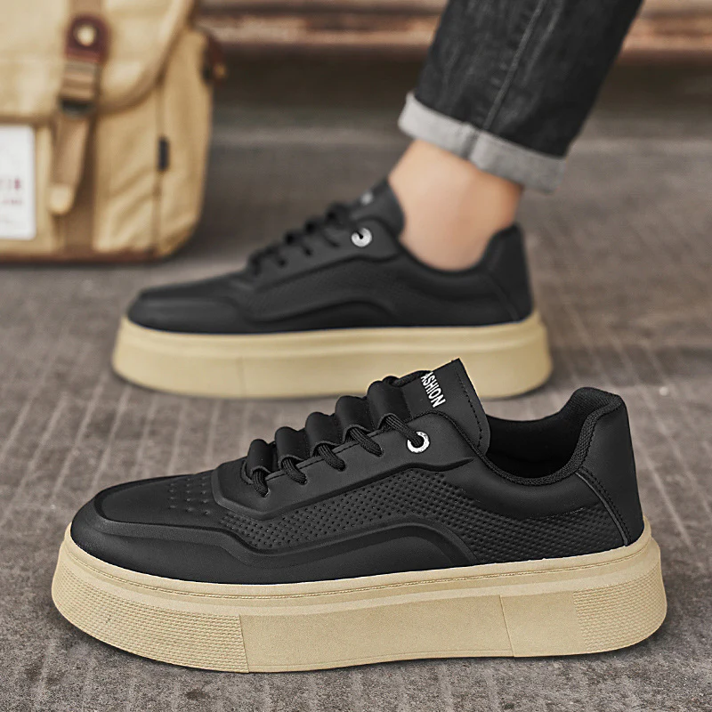 Damen Sportliche Plateau Sneakers mit atmungsaktiver Konstruktion und modischem Obermaterial Heidi Mode - Image 2