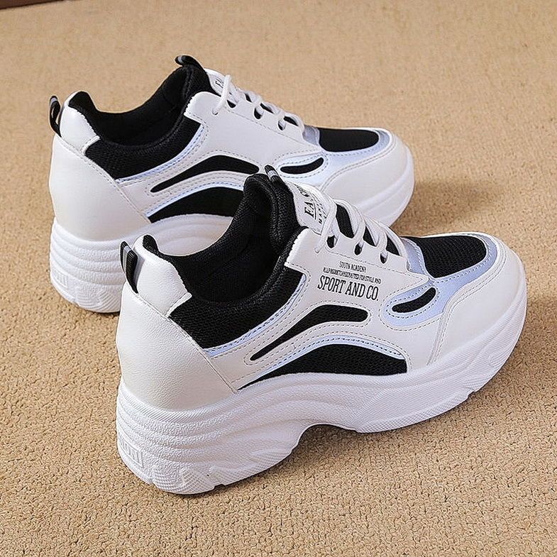Damen Sportliche Plateau Sneakers mit dämpfender Sohle für optimalen Komfort Heidi Mode - Image 2