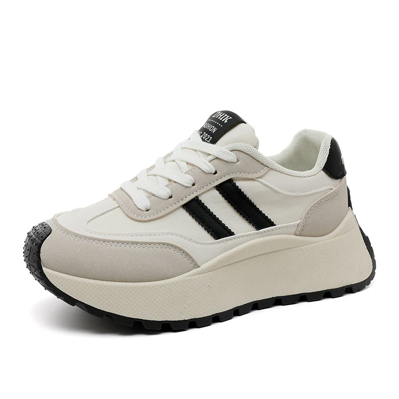 Damen Sportliche Plateau Sneakers mit innovativem Dämpfungssystem Heidi Mode - Image 5