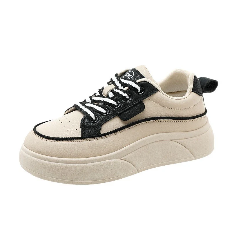 Damen Sportliche Plateau Sneakers mit modischem Design und bequemer Dämpfung Heidi Mode - Image 5