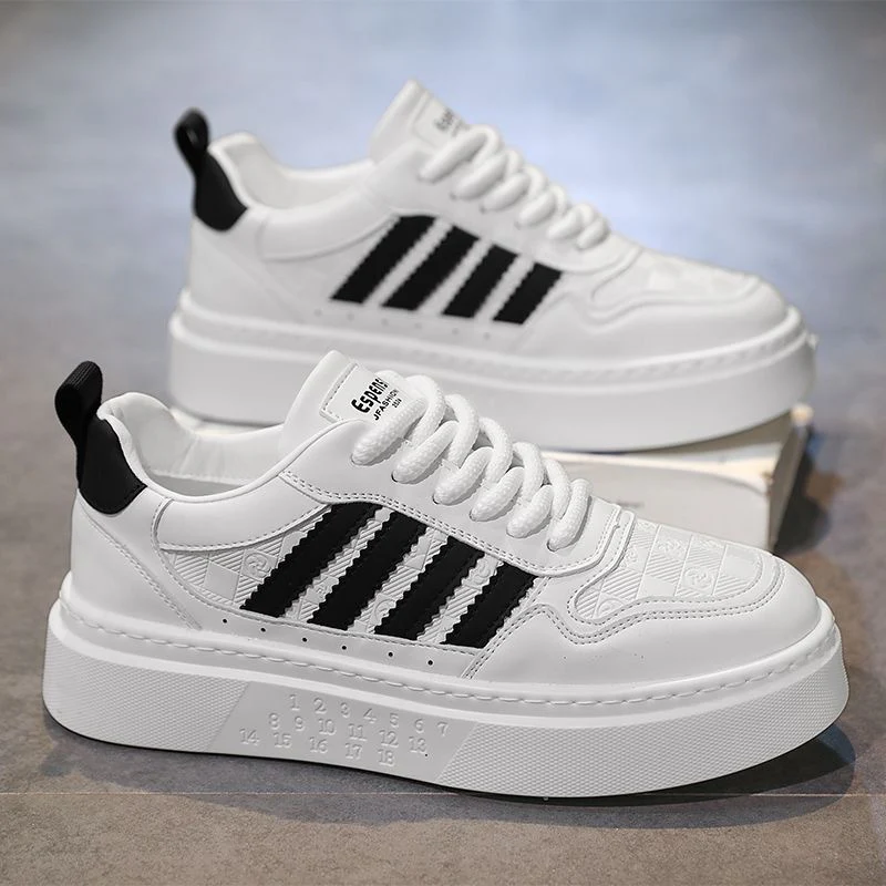 Damen Sportliche Plateau Sneakers mit modischem Obermaterial und ergonomischer Sohle Heidi Mode - Image 7