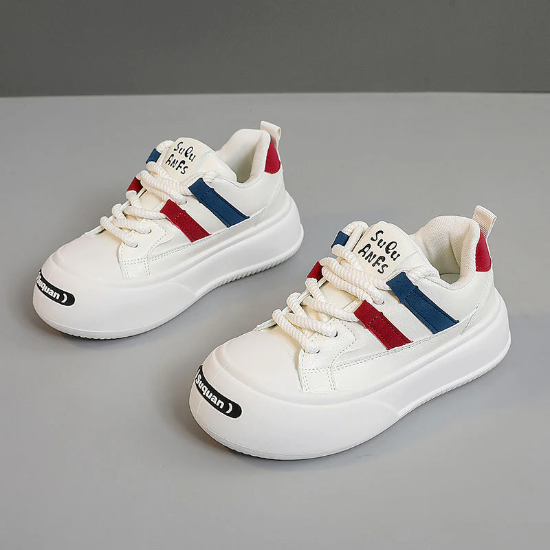 Damen Sportliche Plateausneaker mit modischen Akzenten und atmungsaktiver Sohle Heidi Mode - Image 6