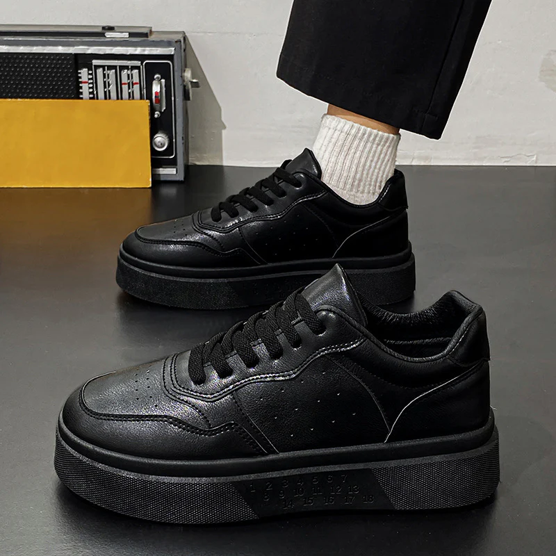 Damen Sportliche Platform Sneakers mit modischem Design und atmungsaktiver Obermaterialstruktur Heidi Mode - Image 7