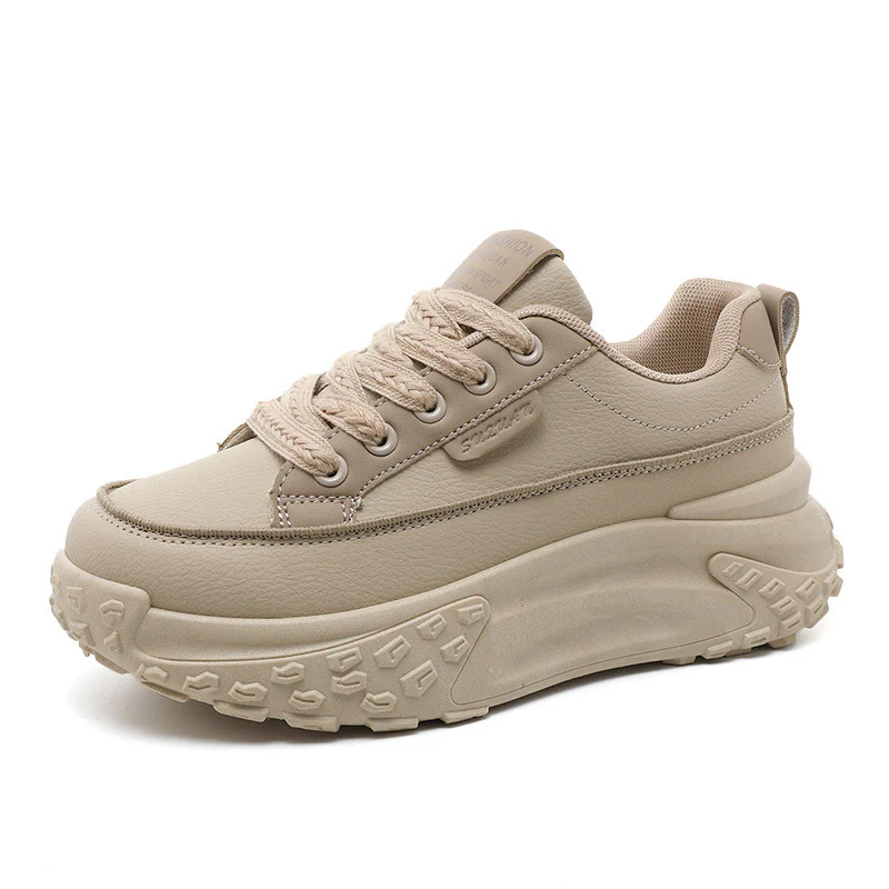 Damen sportliche Plattform Sneakers mit dämpfender Laufsohle und atmungsaktivem Obermaterial Heidi Mode - Image 5