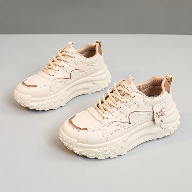 Damen Sportliche Plattform Sneakers mit dämpfender Sohle und atmungsaktivem Obermaterial Heidi Mode - Image 7