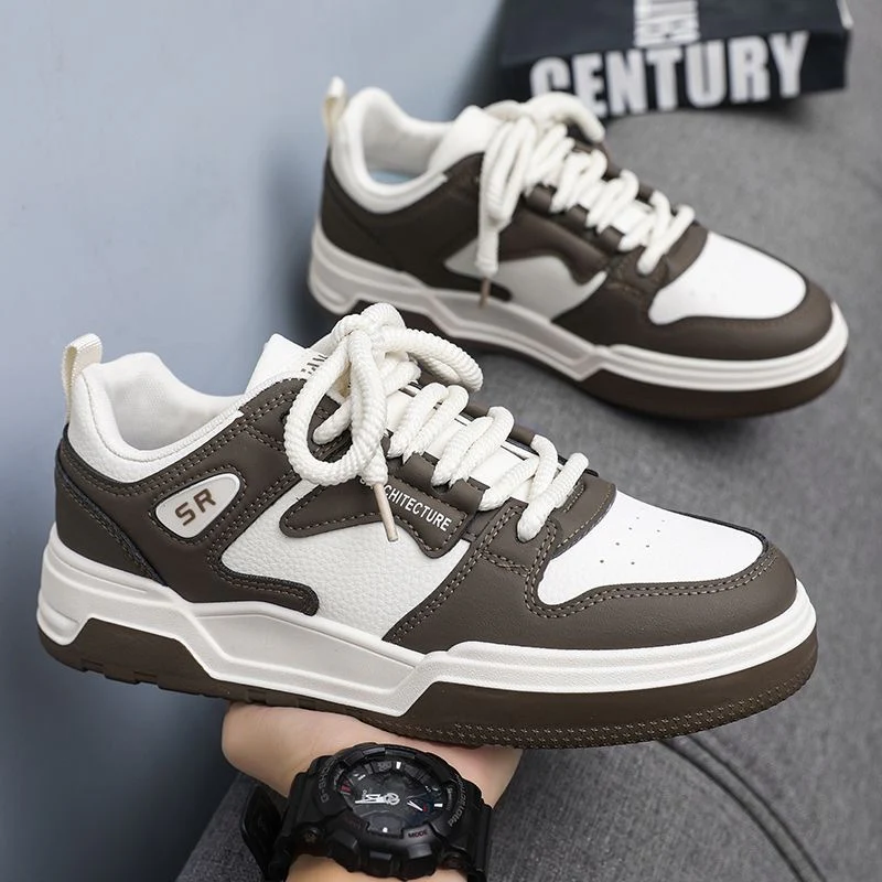Damen Sportliche Retro Sneakers mit atmungsaktiver Oberflächenstruktur und stoßdämpfender Sohle Heidi Mode - Image 2
