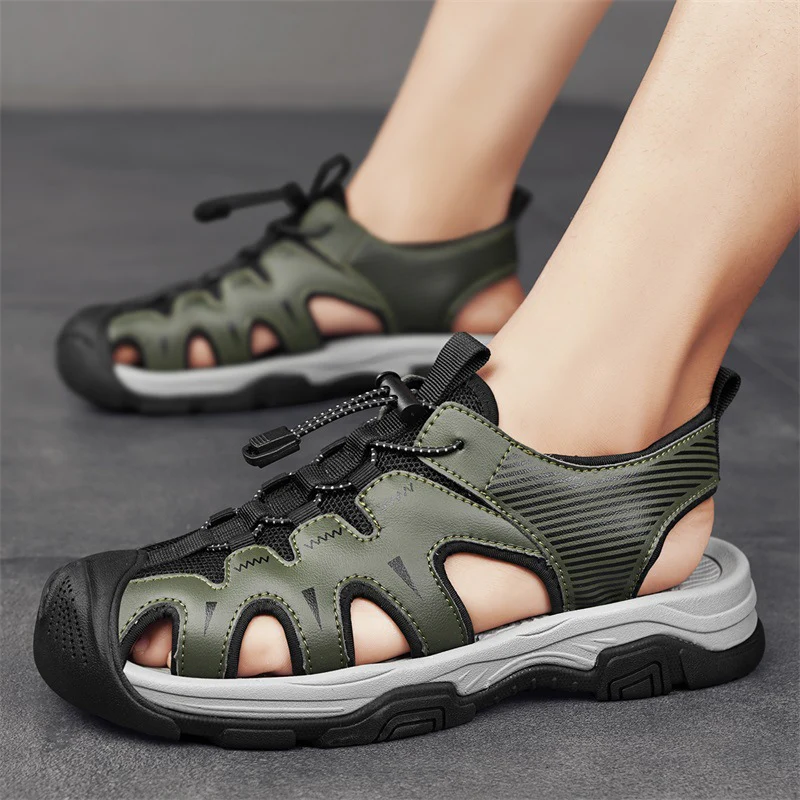 Damen Sportliche Sandalen mit ergonomischer Sohle und verstellbarem Schnürsystem Heidi Mode - Image 2