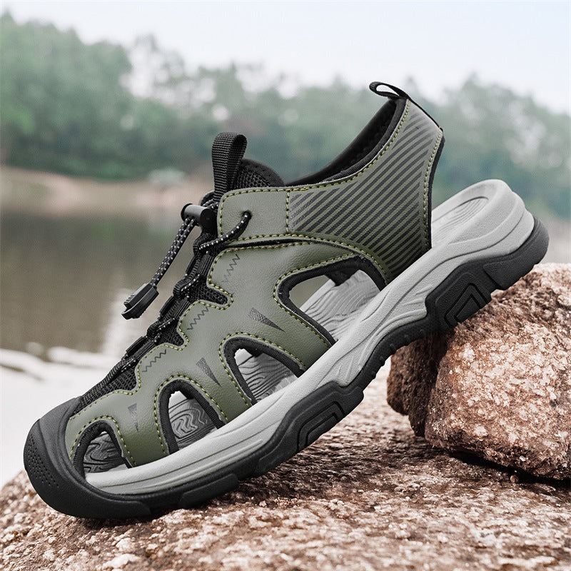 Damen Sportliche Sandalen mit ergonomischer Sohle und verstellbarem Schnürsystem Heidi Mode - Image 4