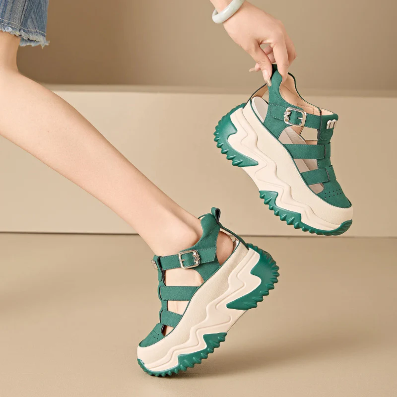 Damen Sportliche Sandalen mit rutschfestem Profil und angepasstem Riemendesign Heidi Mode - Image 8
