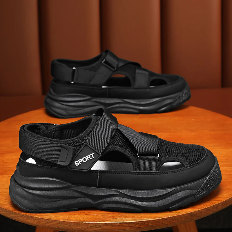 Damen Sportliche Sandalen mit stoßdämpfendem Sohlenprofil und atmungsaktiver Oberstruktur Heidi Mode - Image 6