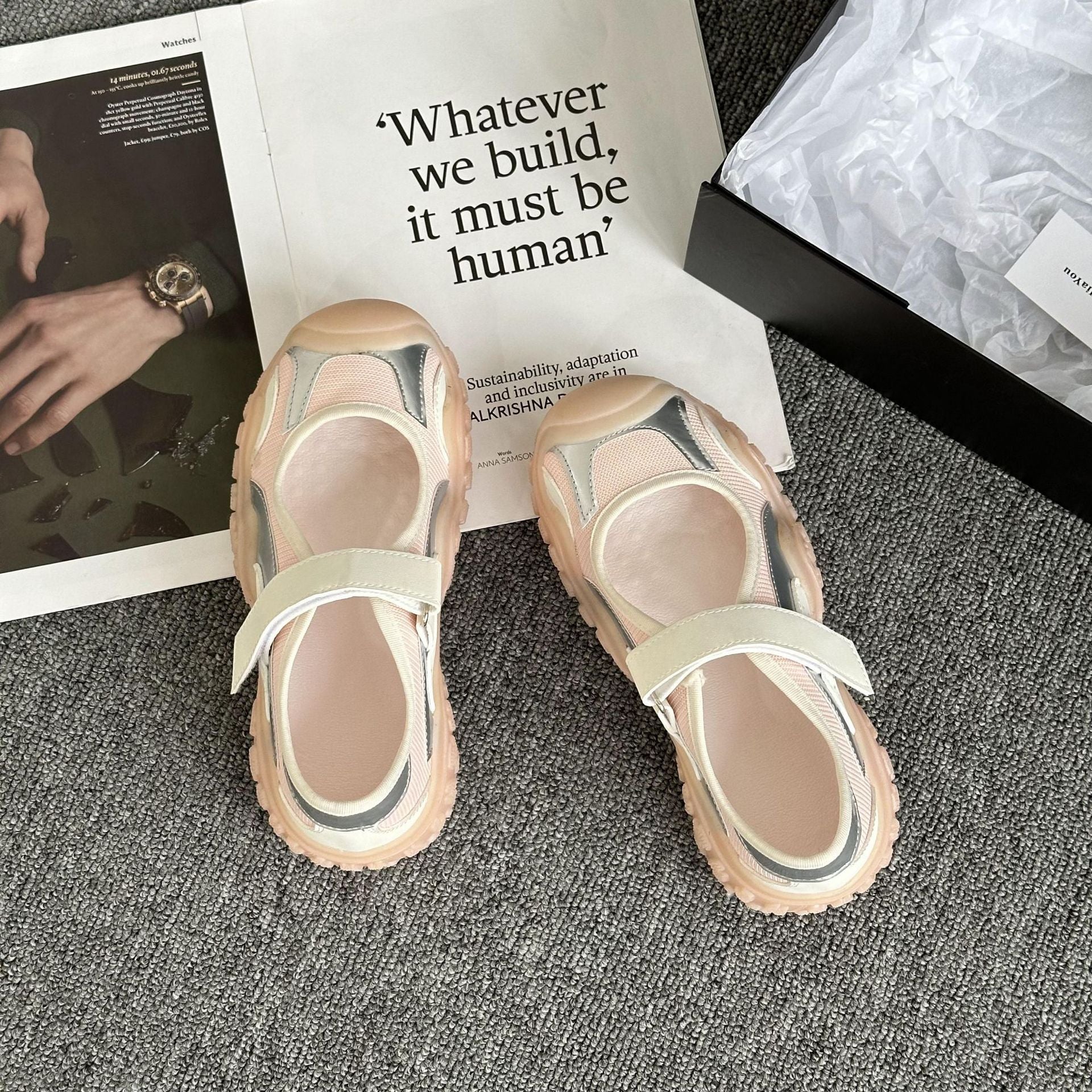 Damen Sportliche Sandalen mit verstellbarem Riemen und rutschfester Sohle Heidi Mode - Image 3