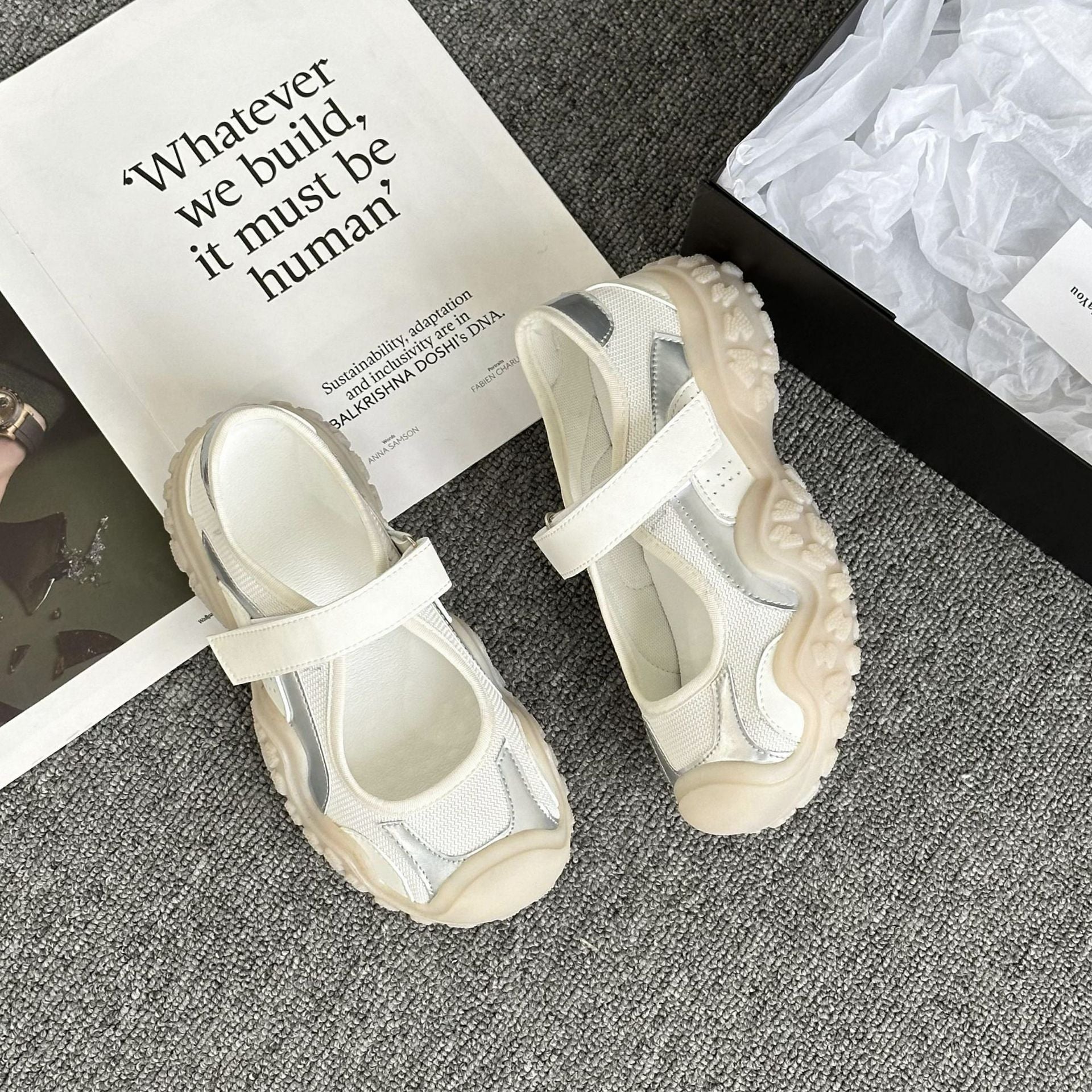 Damen Sportliche Sandalen mit verstellbarem Riemen und rutschfester Sohle Heidi Mode - Image 6