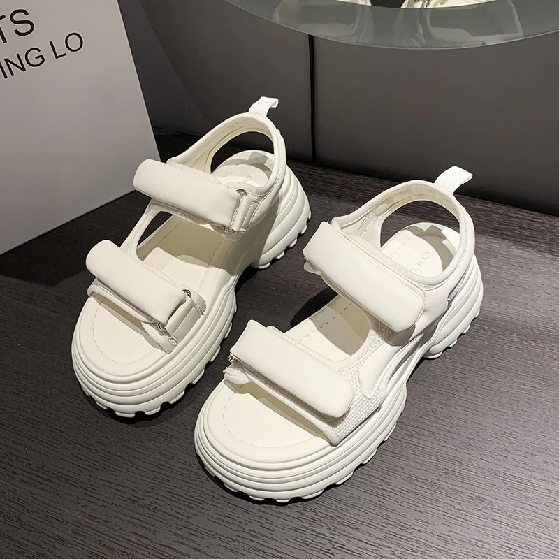 Damen Sportliche Sandalen mit verstellbaren Klettverschlüssen Heidi Mode - Image 7