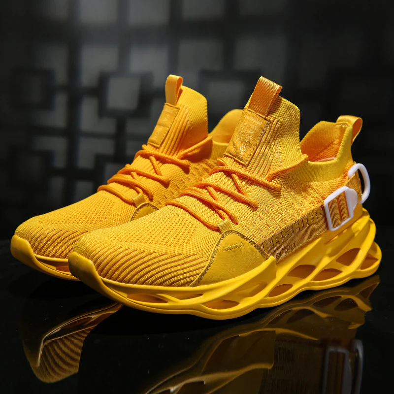 Damen Sportliche Schnür-Sneakers mit elastischem Obermaterial Heidi Mode - Image 2