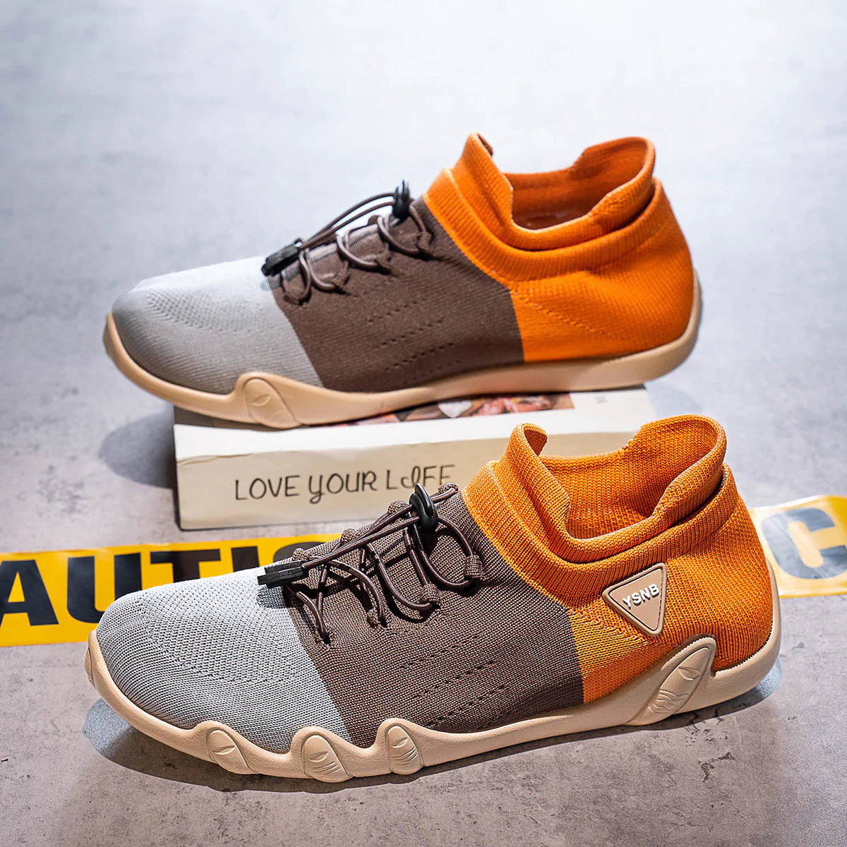 Damen Sportliche Schnürschuhe mit flexiblem Obermaterial und rutschfester Sohle Heidi Mode - Image 4