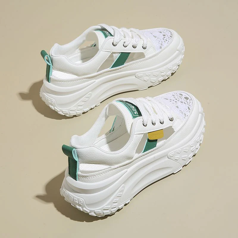 Damen Sportliche Schnürschuhe mit Luftzirkulation Heidi Mode - Image 3