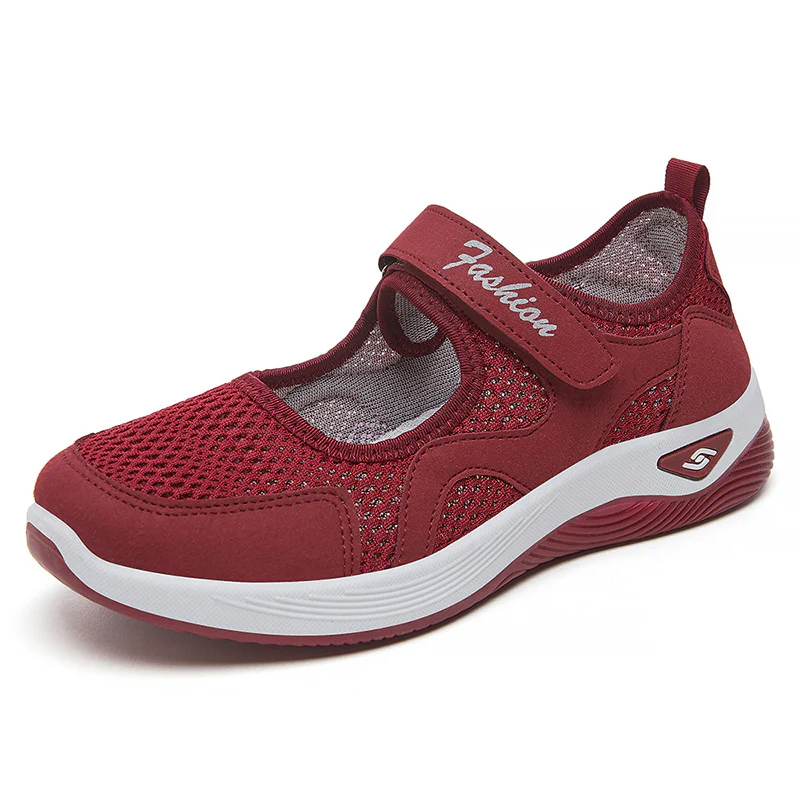 Damen Sportliche Slip-On Schuhe mit rutschfester Sohle und atmungsaktivem Obermaterial Heidi Mode - Image 9