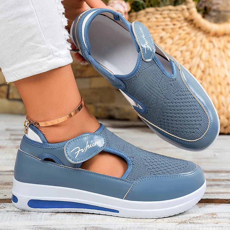Damen Sportliche Slip-On Shoes mit leichtem Mesh-Obermaterial Heidi Mode - Image 6