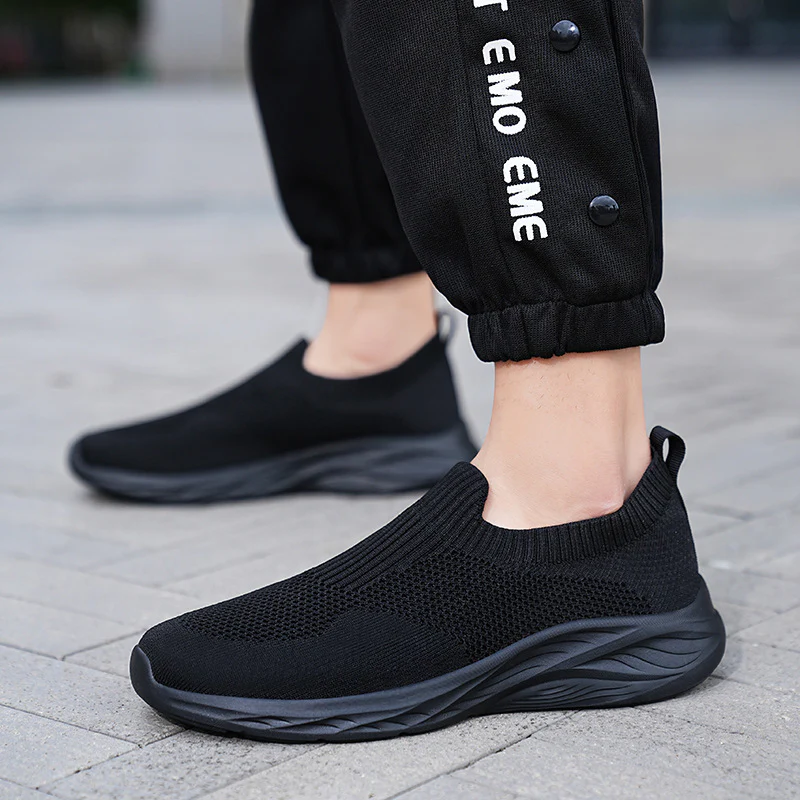 Damen Sportliche Slip-On Sneakers mit atmungsaktivem Design Heidi Mode - Image 3