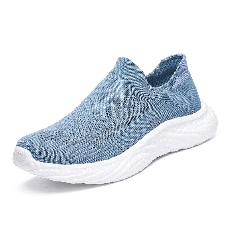 Damen Sportliche Slip-On Sneakers mit atmungsaktivem Obermaterial und flexiblem Dämpfungssystem Heidi Mode - Image 3