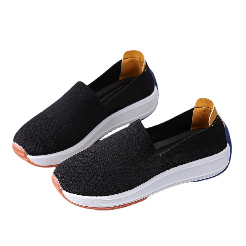Damen Sportliche Slip-On Sneakers mit atmungsaktiver Netzstruktur Heidi Mode - Image 5