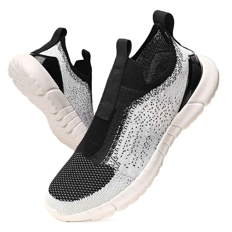 Damen Sportliche Slip-On Sneakers mit atmungsaktiver Strickoberfläche Heidi Mode - Image 5