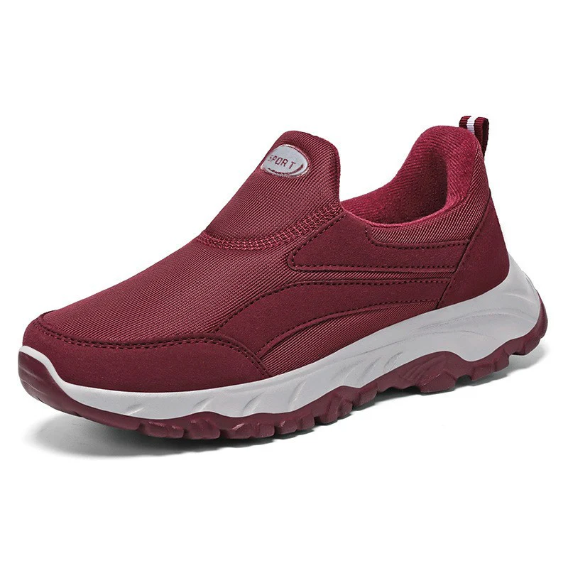Damen Sportliche Slip-On Sneakers mit dämpfender Laufsohle Heidi Mode - Image 6